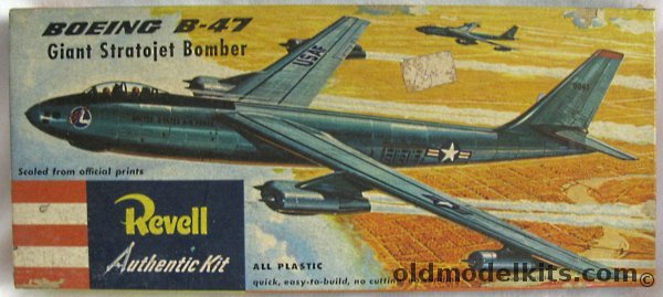 Revell 1/112 Boeing B-47 Giant Stratojet Bomber 'Tall' Pre 'S' Issue, H206-98 plastic model kit